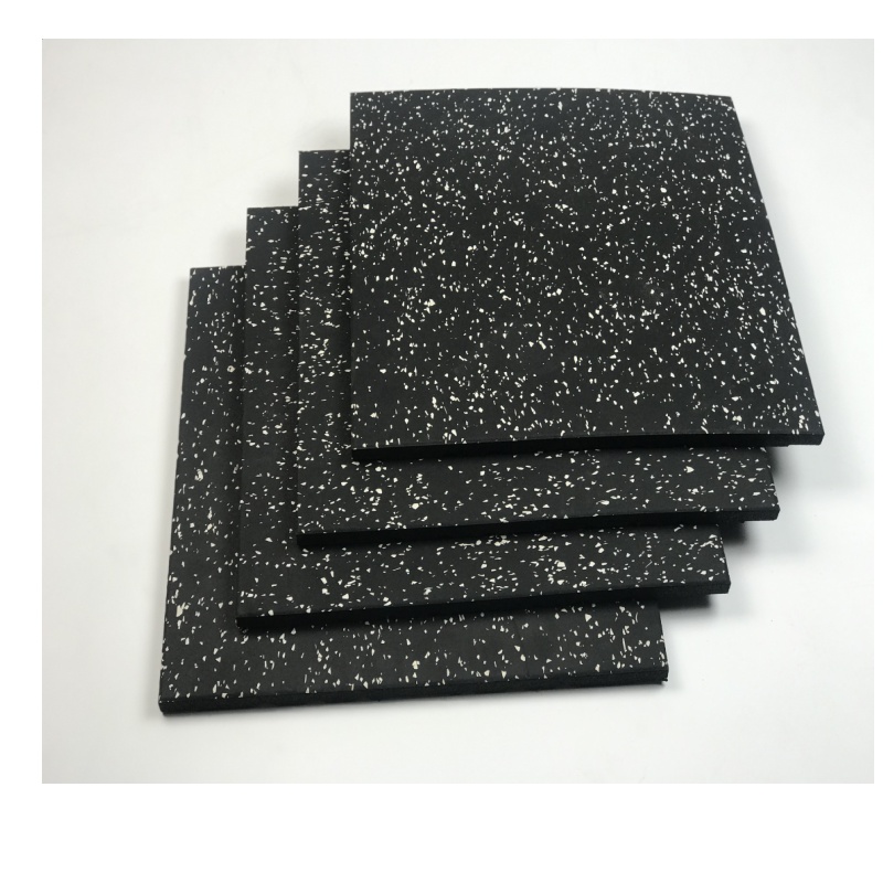 Rubber Tile Pro Gym Flooring High Density
