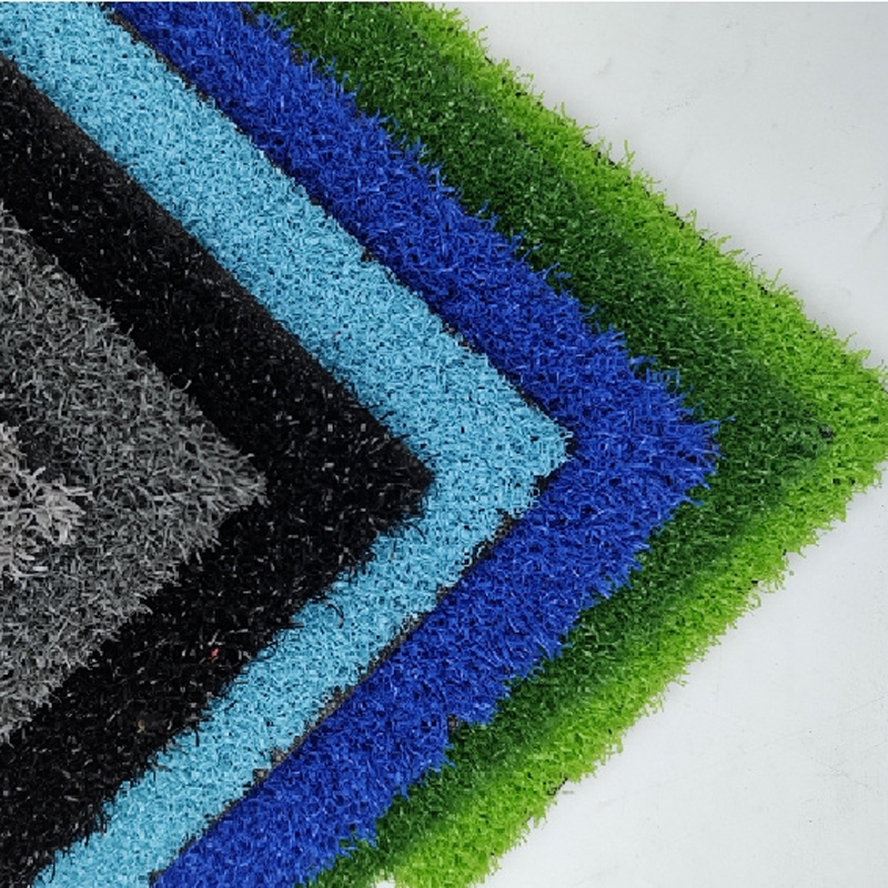 Turf Pro Artificial Grass Customized Pattern Numbers Marks Gym Use