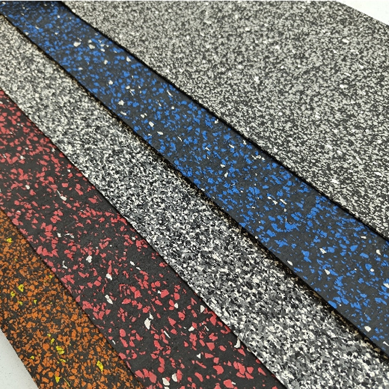 Rubber Roll Pro Gym Flooring Multi Color For Option