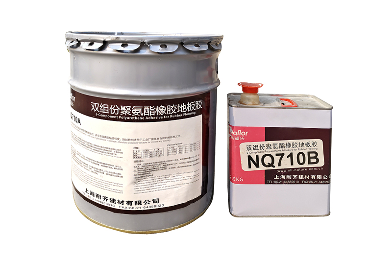 Double-part-adhesive